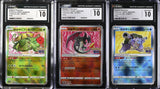 SET 3 CGC 10 GEM Japanese Radiant Venusaur Charizard Blastoise 04 011/071 S10b