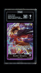 TAG 9 MINT Japanese One Piece 2024 Monkey D. Luffy OP05-060 Sound L. Vol.1