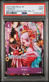 PSA 9 MINT JAPANESE ONE PIECE 2023 Yamato P-046 ONE PIECE Magazine Vol 17
