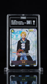 TAG 9 MINT JAPANESE ONE PIECE 2025 SABO OP13-120 CARRYING ON HIS WILL ALT ART