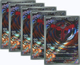 Japanese Pokemon Card Yveltar AR 071/062 Scarlet & Violet Sv3a SET 5 CARD