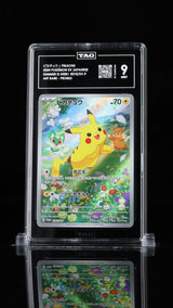 TAG 9 MINT Japanese Pokemon 2024 Pikachu 218/SV-P PROMO Summer Pack