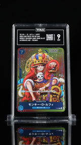 TAG 9 MINT Japanese One Piece 2023 Monkey D. Luffy P-043 SHONEN JUMP 36-37