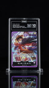 TAG 10 GEM MINT Japanese One Piece 2024 Monkey D. Luffy OP05-060 Sound L. Vol.1