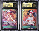 SET 2 CGC 10 PRISTINE Japanese One Piece 2022/23 Nami OP02-036 ALT & SRSEQUEN