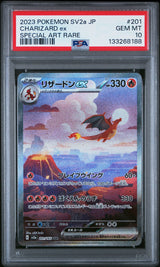 PSA 10 GEM MINT Japanese Pokemon 2023 Charizard ex 201/165 Pokémon Card 151 Sv2a