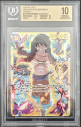 BGS 10 PRISTINE Japanese One Piece 2024 Monkey D. Luffy OP09-119 A NEW EMPEROR