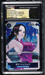 CGC 10 PRISTINE JAPANESE ONE PIECE 2022 Boa Hancock OP02-059 Paramount War Box