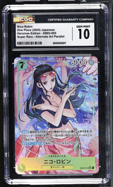CGC 10 GEM MINT Japanese One Piece 2025 Nico Robin EB03-055 Alternate Art