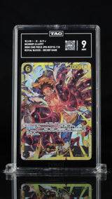 TAG 9 MINT Japanese One Piece 2024 Monkey D Luffy OP10-118 SEC Royal Blood