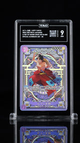 TAG 9 MINT Japanese One Piece 2025 Luffy Tarou ST18-005 Special Alternate Art