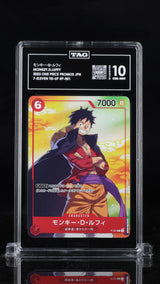 TAG 10 GEM MINT JAPANESE ONE PIECE 2023 MONKEY D. LUFFY P-001 7-ELEVEN CAMPAIGN