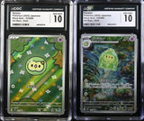 SET 2 CGC 10 GEM JAPANESE Pokemon 2025 Solosis & Duosion 123/086 124/086 SV11B