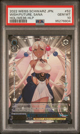 PSA 10 GEM MINT JAPANESE WEISS SCHWARZ 2022 Tsukumo Sana WE36-52HLP