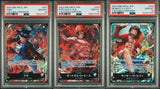 SET 3 PSA 10 ONE PIECE JAPANESE SEQUENTIAL 2024 Sabo Ace Luffy ST13-003 7-Eleven