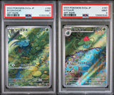 SET 2 PSA 9 MINT Japanese Pokemon Card Bulbasaur Ivysaur 166/165 167/165 SV2a