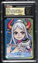 CGC 10 PRISTINE JAPANESE ONE PIECE 2025 Yamato OP06-022 Wings Alternate Art