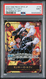 PSA 9 MINT Japanese One Piece 2024 Monkey Luffy OP10-118 Parallel R. Blood