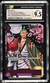 CGC 9.5 MINT+ Japanese One Piece 2024 ZORO-JUUROU OP05-067 2ND ANV.