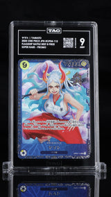 TAG 9 MINT JAPANESE ONE PIECE 2024 YAMATO OP04-112 OFFICIAL EVENT PRIZE