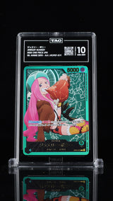 TAG 10 GEM MINT JAPANESE ONE PIECE 2025 JEWELRY BONNEY OP07-019 Anime 25th