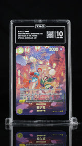 TAG 10 GEM MINT Japanese One Piece 2024 NAMI OP06-101 SPECIAL ALTERNATE ART