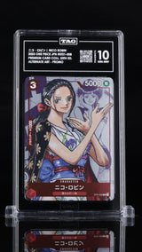 TAG 10 GEM MINT JAPANESE ONE PIECE 2022 NICO ROBIN ST01-008 25TH ANV PREMIUM