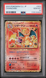 PSA 10 GEM MINT JAPANESE POKEMON 2023 Charizard 003/032 CLASSIC EX DECK CLL