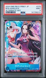 PSA 9 MINT Japanese One Piece 2024 Boa Hancock OP01-078 THE BEST PRB-01