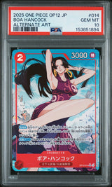 PSA 10 GEM MINT Japanese One Piece 2025 Boa Hancock OP12-014 Legacy Master