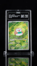 TAG 10 GEM MINT JAPANESE POKEMON 2025 Rowlet 082/080 NULLIFYING ZERO M3