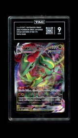 TAG 9 MINT Japanese Pokemon 2022 Rayquaza VMAX 108/172 V.STAR Univers S12a