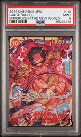 PSA 9 MINT Japanese One Piece 2024 Gol D. Roger OP09-118 A New Emperor