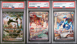 Set 3 PSA 10 Japanese Pokemon 2023 Meowscarada Skeledirge Quaquaval 096-098/073