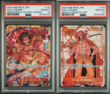 SET 2 PSA 10 GEM MINT Japanese One Piece 2024 Gol D. Roger OP09-118