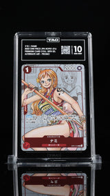 TAG 10 GEM MINT Japanese One Piece 2023 Nami OP01-016 Premium Collection 25th