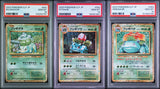 SET 3 PSA 10 GEM Japanese 2023 Bulbasaur Ivysaur Venusaur 001 002 003/032 CLF