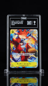 TAG 9 MINT One Piece 2023 Monkey D. Luffy P-036 Promotional Saikyo Jump