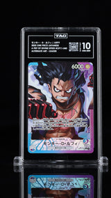 TAG 10 GEM MINT Japanese One Piece 2025 MONKEY D. LUFFY OP11-040 OP11-A FIST