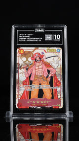 TAG 10 GEM MINT Japanese One Piece 2024 Gol D. Roger OP09-118 ALT ART