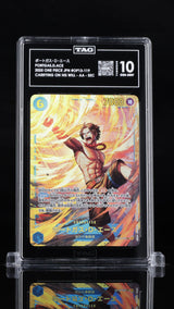 TAG 10 GEM MINT Japanese One Piece 2025 Portgas D. Ace OP13-119 Carrying on