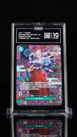 TAG 10 GEM MINT JAPANESE ONE PIECE 2022 YAMATO OP01-121 ALTERNATE ART
