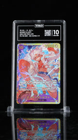 TAG 10 GEM MINT JAPANESE ONE PIECE 2024 Monkey D. Luffy OP05-119 SEC PRB-01 BEST