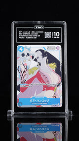 TAG 10 GEM MINT JAPANESE ONE PIECE 2023 Boa Hancock OP02-059 Matching Battle