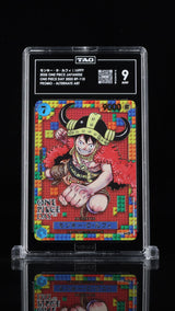 TAG 9 MINT Japanese One Piece 2025 Monkey D. Luffy P-110 ONE PIECE Day'25