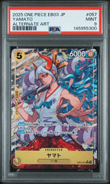 PSA 9 MINT Japanese One Piece 2025 Yamato EB03-057 Heroines Edition ALT ART