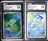 SET 2 CGC 10 GEM MINT Japanese Pokemon 2026 Froakie&Frogadier 086-087/083 M4