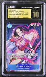 CGC 10 PRISTINE Japanese One Piece 2024 BOA HANCOCK OP07-051 ALTERNATE ART