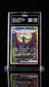 TAG 10 GEM MINT JAPANESE POKEMON 2024 UMBREON EX 217/187 TERASTAL EX SV8a
