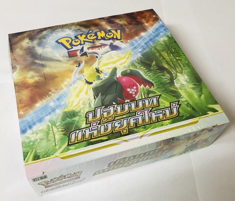 THAI Language Pokemon Card Paradigm Trigger Cards Game Sealed Booster Box S12